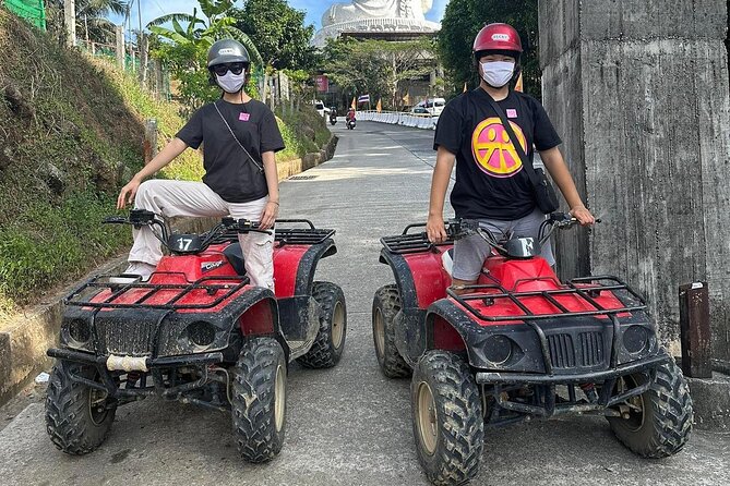 1 Hour Phuket ATV on Tour + Big Buddha - Getting comfortable on the ATV