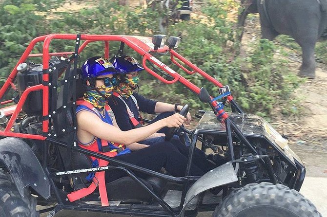 1 Hour Phuket ATV on Tour + Big Buddha - Arriving at Big Buddha by a less ordinary route