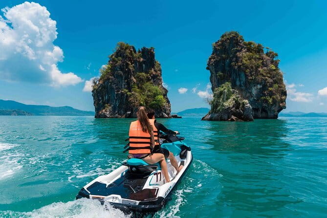 4 Hours and 50km Jet Ski Tour to 6 Phuket Islands - Starting at Yamu Pier and getting on the water