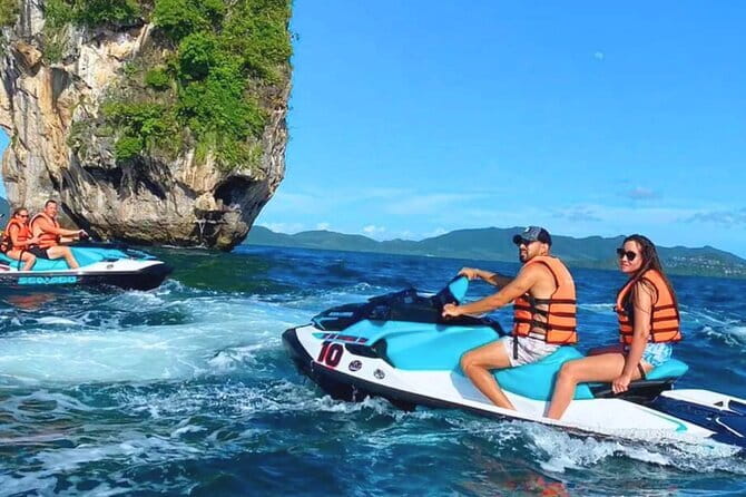 4 Hours and 50km Jet Ski Tour to 6 Phuket Islands - Monkey Island and the mangrove forest