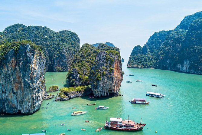 5 in 1 James Bond Tour by Long Tail Boat - The long-tail boat through Phang Nga Bay