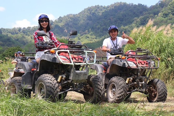 5km Rafting, ATV & Flying Fox Adventure Trip - The flying fox is quick but fun