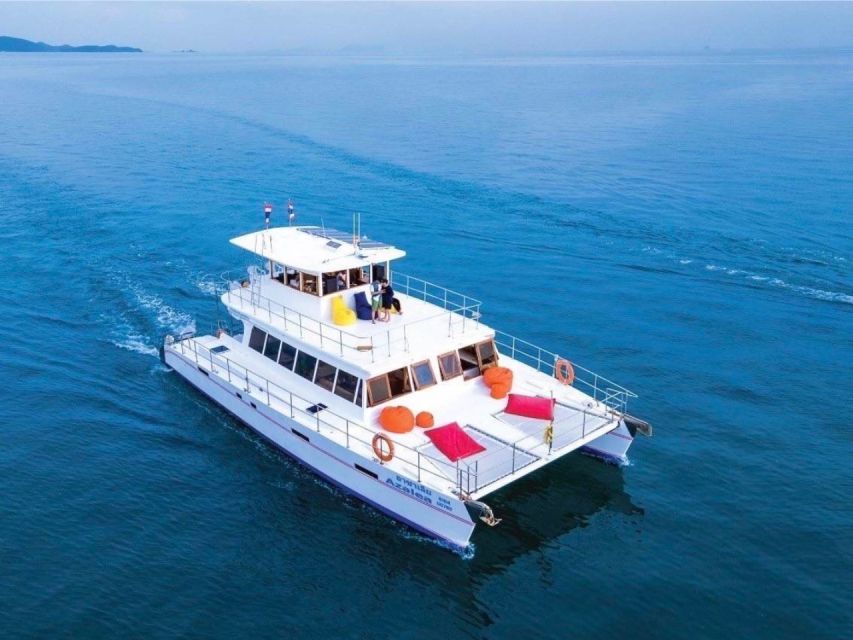 Amazing Coral Island & Sunset Dinner with Power Catamaran - From Karon or Pa Tong to Chalong Pier