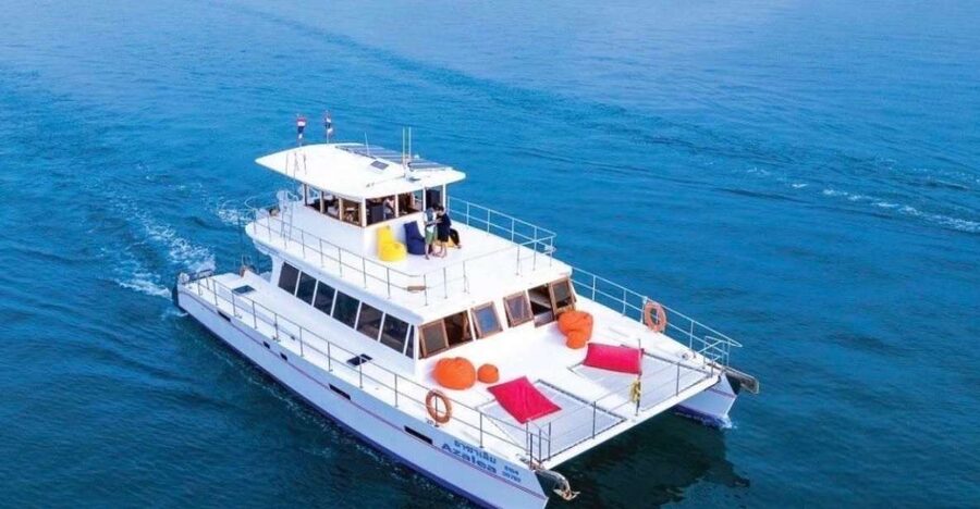 Amazing Coral Island & Sunset Dinner with Power Catamaran - Coral Island for beach time and water activities