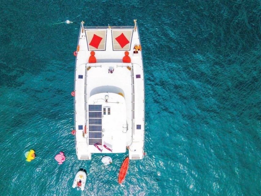 Amazing Coral Island & Sunset Dinner with Power Catamaran - Laem Krating at sunset