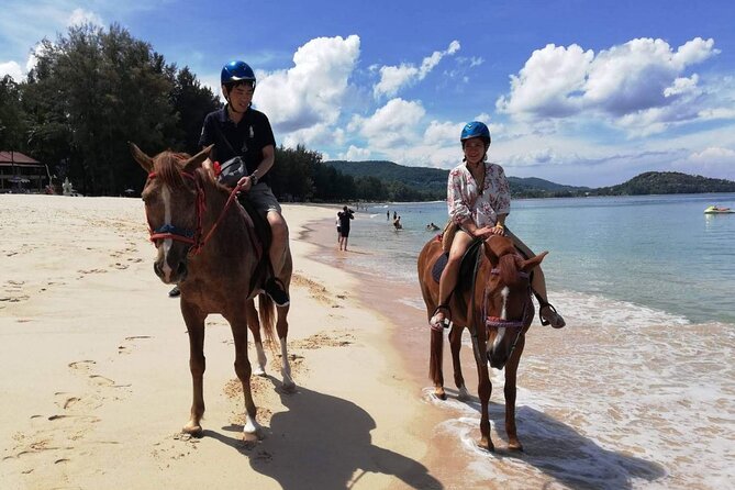 Beach Horse Riding Activity in Phuket - Riding out along Kamala Beach