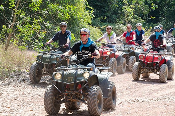 Best ATV Bike and Ziplines Adventure with Transfer - Hanuman World: the zipline portion