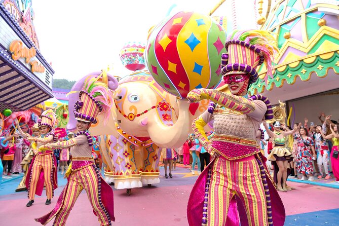 Carnival Magic Phuket Ticket Includes Dinner and Transfer - The carnival grounds and paid attractions