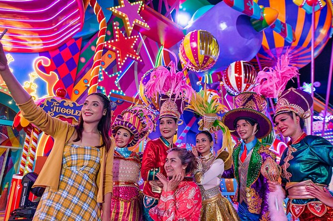 Carnival Magic Phuket Tickets - Tram rides and seating upgrades