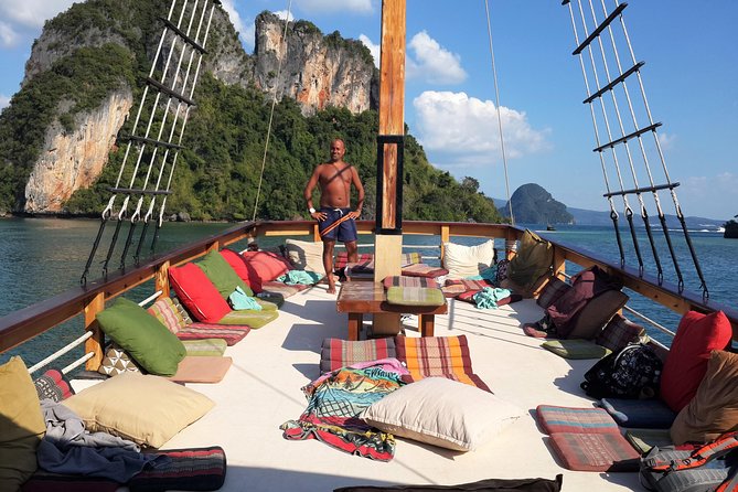 - Comfortable boat for cruising in Phang Nga Bay - The "Must-Do"! - Is $161.35 a fair price?