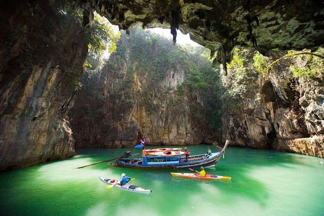 Exploring Phang Nga Bay national park with Lunch and Dinner - Swimming and water play at Panak Island