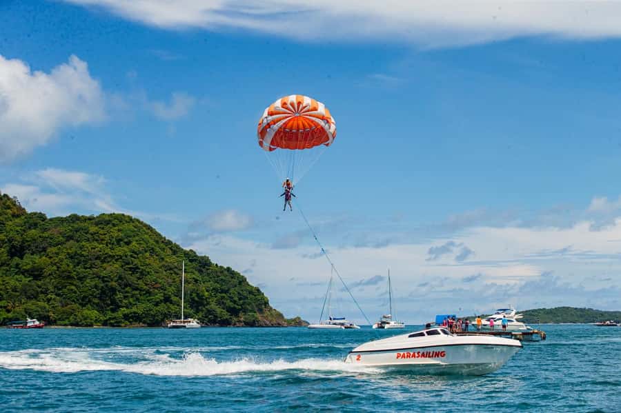 From Phuket: Coral Island Kahung Beach Speedboat Trip - The morning pickup and Chalong Pier transfer