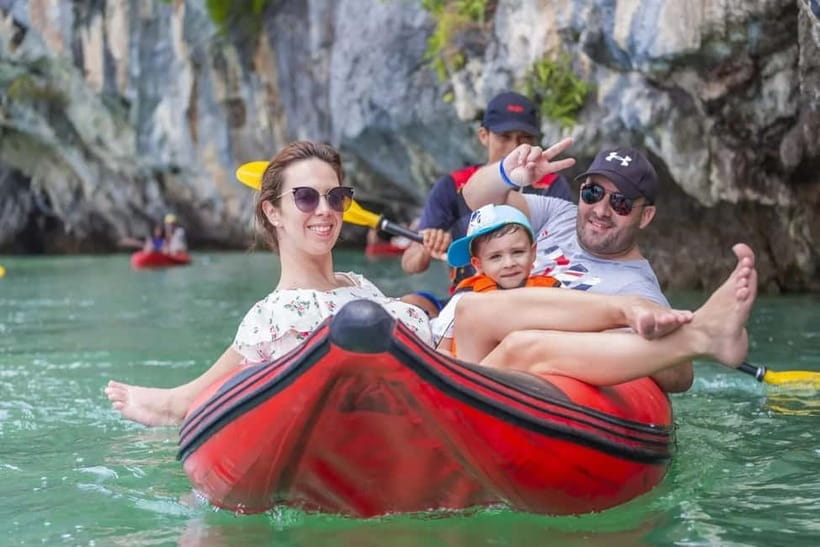 From Phuket : James Bond Island by Bigboat & Canoe Adventure - Ao Po Pier sets the day in motion