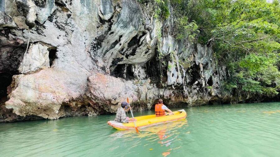 From Phuket: Phang Nga Bay and Canoeing Tour by Big Boat - Buffet lunch and the useful little extras