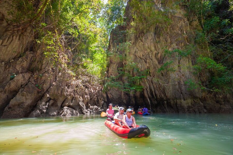 From Phuket: Phang Nga Bay and Canoeing Tour by Big Boat - Guides, photos, and the tone of the day