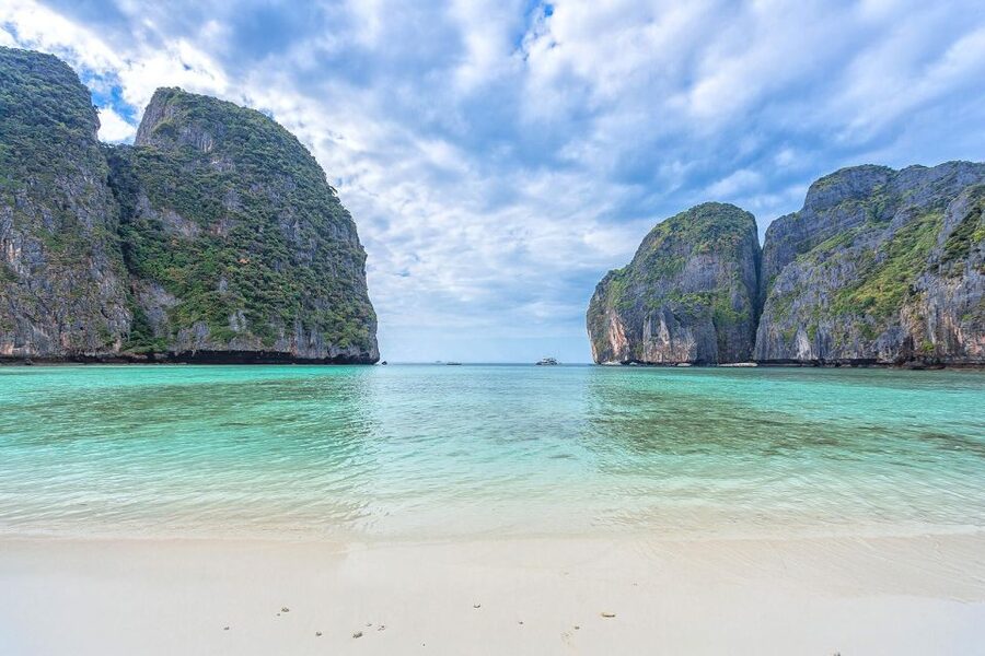 From Phuket: Phi Phi, Maya Bay, & Khai Islands Premium Trip - Maya Bay, the famous first stop