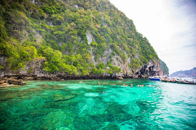 From Phuket: Phi Phi, Maya Bay & Khai Islands Speedboat Tour - Maya Bay: the famous beach with limited time
