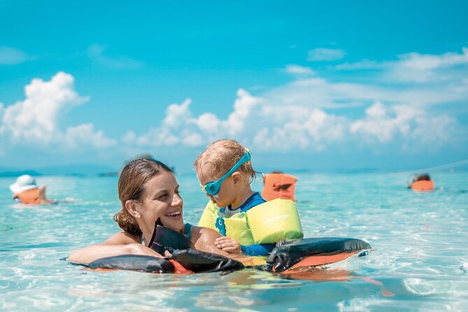 Full-Day Private Cruise of Khai and Mai Ton Islands - Koh Khai Nai: shallow water for an easy first swim