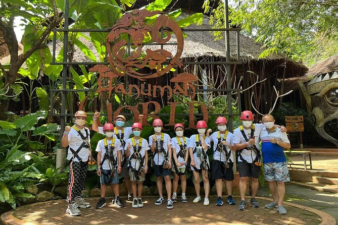 Hanuman World Zipline & Skywalk Phuket - The Skywalk slows the pace