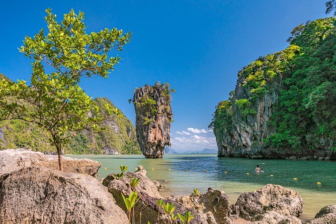 James Bond Island by Big Boat with Canoeing - Hong Island, more canoeing and a lagoon setting