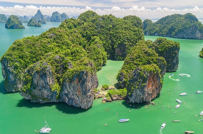 James Bond Island by Speedboat and Canoe at Hong Island - Khao Khen and the ancient drawings