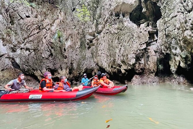 James Bond Island Canoeing 7 Point 5 Island By Speedboat From Phuket - Khao Phing Kan gives the famous rock a wider setting