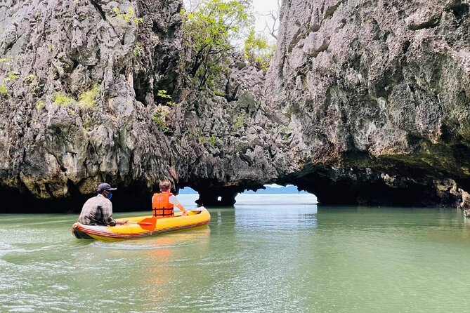 James Bond Island Day Tour with Kayaking Experience by Speed Boat from Phuket - Ko Hong and Panak Island: cliffs, channels, and caves