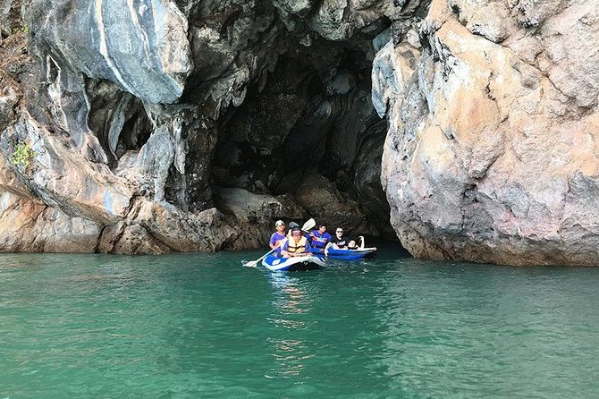 James Bond Island, Panak & Hong Island Trip + 1 Canoeing By Big Boat From Phuket - Panak Island caves and lagoons by canoe