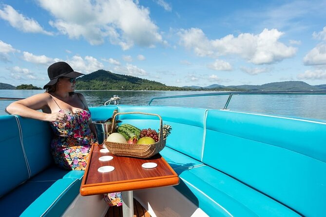 Luxury Private Speed Boat Charter - Phi Phi Sunrise - Snorkeling at Nui Beach and the second water stop