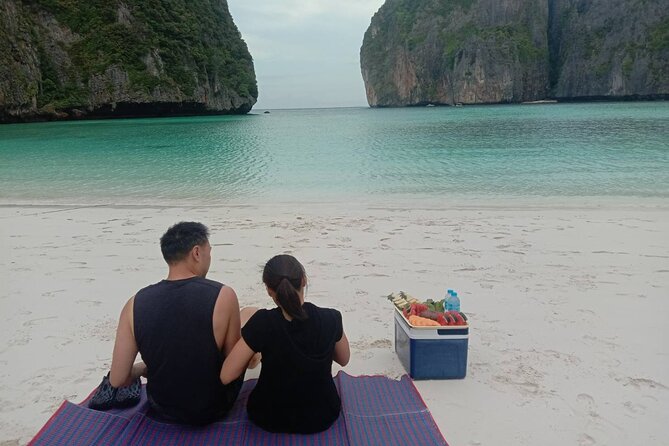 Luxury Private Speed Boat Charter - Phi Phi Sunrise - Monkey Beach and Viking Cave from the water