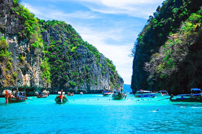 Luxury Small Group Phi Phi Sunrise from Phuket - Monkey Beach from the boat