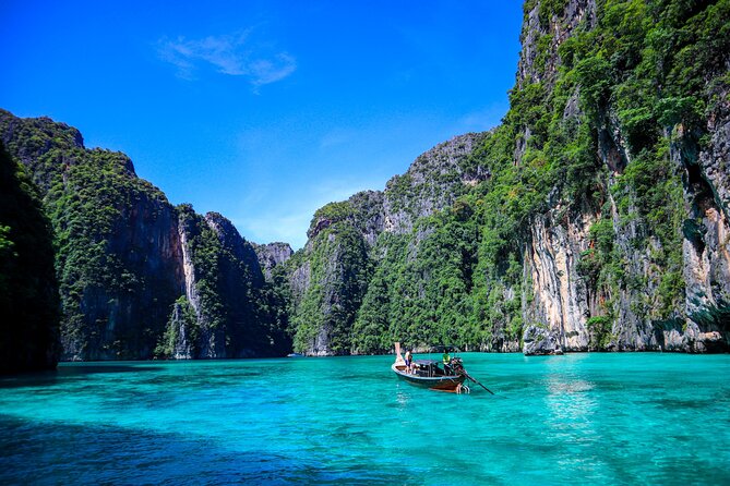 Maya Bay, Phiphi Island & Khai Day Trip with transfer from Phuket - Phi Phi Don for lunch and a short wander