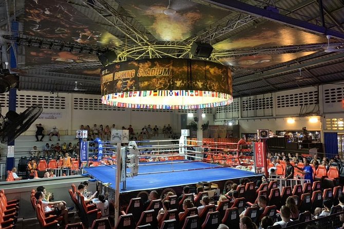 Muay Thai Boxing Match Action – Patong Stadium - The difference between a staged show and a fight-night setting
