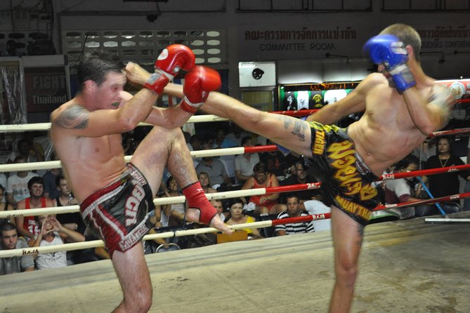 Muay Thai Boxing Match Action – Patong Stadium - Stadium seats or ringside seats