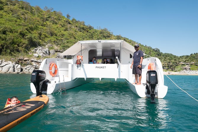 New Power catamaran for Phang Nga and Phi Phi island excursions - Why the wide Hot Chili catamaran matters