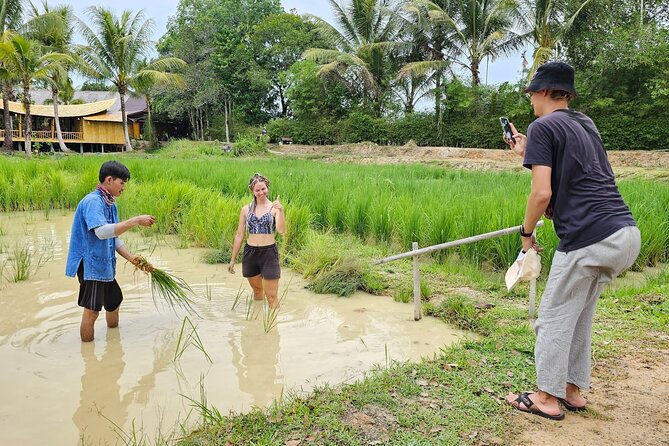 Old Phuket Farm Ticket - Countryside Local Life Culture - Rubber tapping and the making of rubber sheets