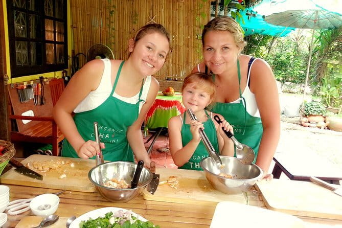 Organic Thai cooking class - The organic garden adds a worthwhile final layer