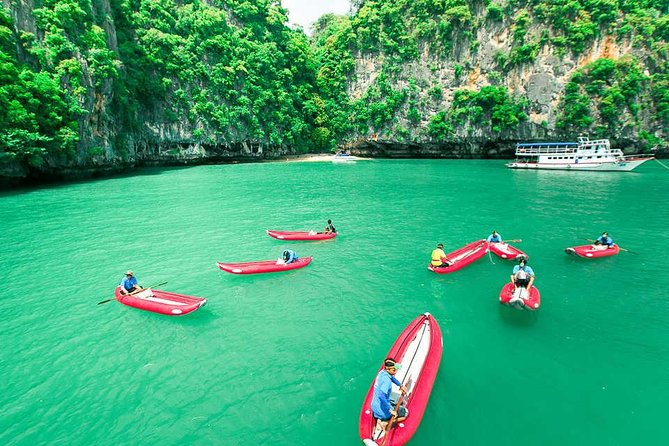 Phang Nga Bay (James Bond Island) & Monkey Cave · by Long tail Boat - Why Phang Nga Bay works so well by longtail boat