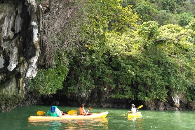 Phang Nga Bay kayaking day trip - Returning through Ko Yao Noi and Phuket