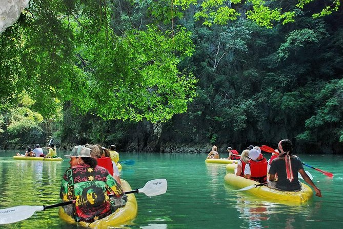 Phang Nga Bay National Park Tour from Phuket including Amazing Sea Cave Canoeing - Wat Suwan Kuha and the Monkey Cave Temple