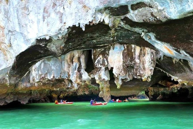 Phang Nga Bay Premium Trip Speed Boat Tour - Canoeing through the Hongs