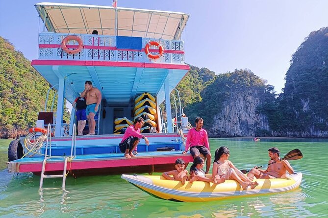 Phang Nga Bay Sea Cave Canoeing & James Bond Island by Big Boat - Thai lunch, snacks, and the big-boat advantage
