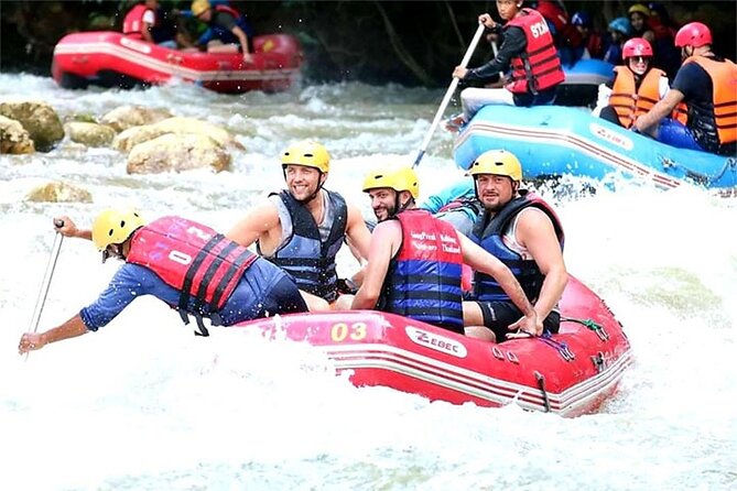 Phang Nga Tour with White Water Rafting and Zipline - Key points at a glance