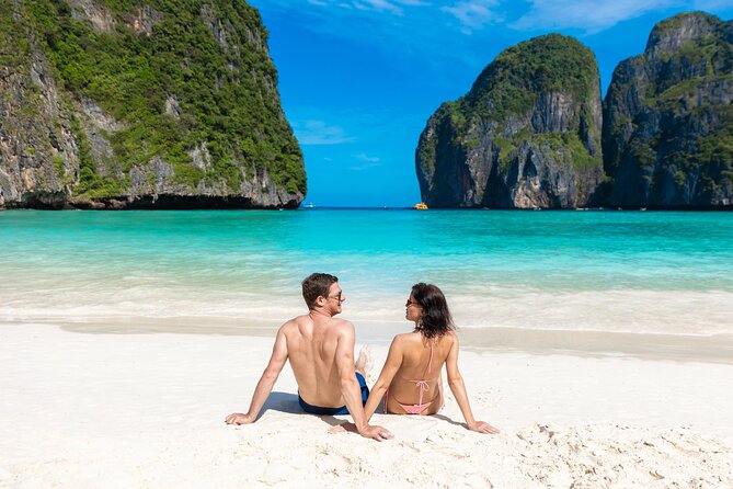 Phi Phi & Bamboo Island Full Day Tour by Premium Speed-Catamaran - Maya Bay, the morning headline