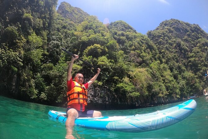 Phi Phi Island Adventure Day Tour from Phuket Speedboat/Catamaran - Viking Cave from the water