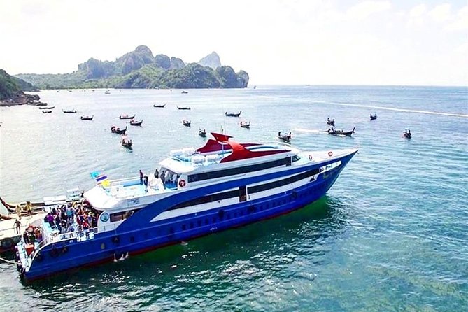 Phi Phi Island Tour by Royal Jet Cruiser with Lunch by The Sea - Phi Phi Ley, seen from the water