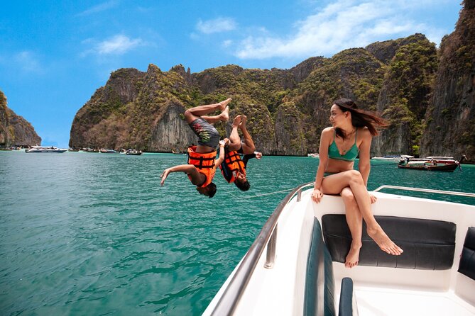Phi Phi Islands and Khai Islands Snorkeling Tour By Speedboat From Phuket - Monkey Beach may be a boat view only
