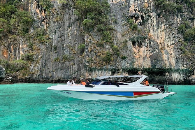 Phi Phi Islands PRIVATE SPEEDBOAT TOUR - Viking Cave from the boat