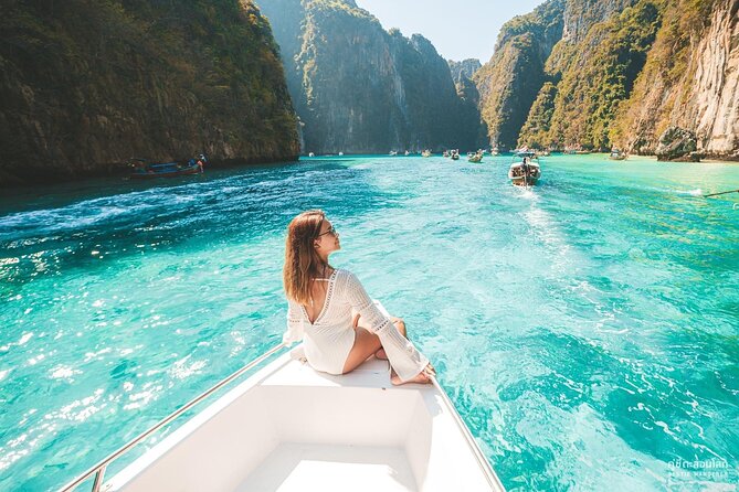 Phi Phi Islands Snorkeling Tour with 7 Stops & Lunch from Phuket - From Sea Angel Cruise Terminal to the open sea