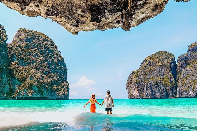 Phi Phi Islands Snorkeling Tour with 7 Stops & Lunch from Phuket - Viking Cave and the Maya Bay approach